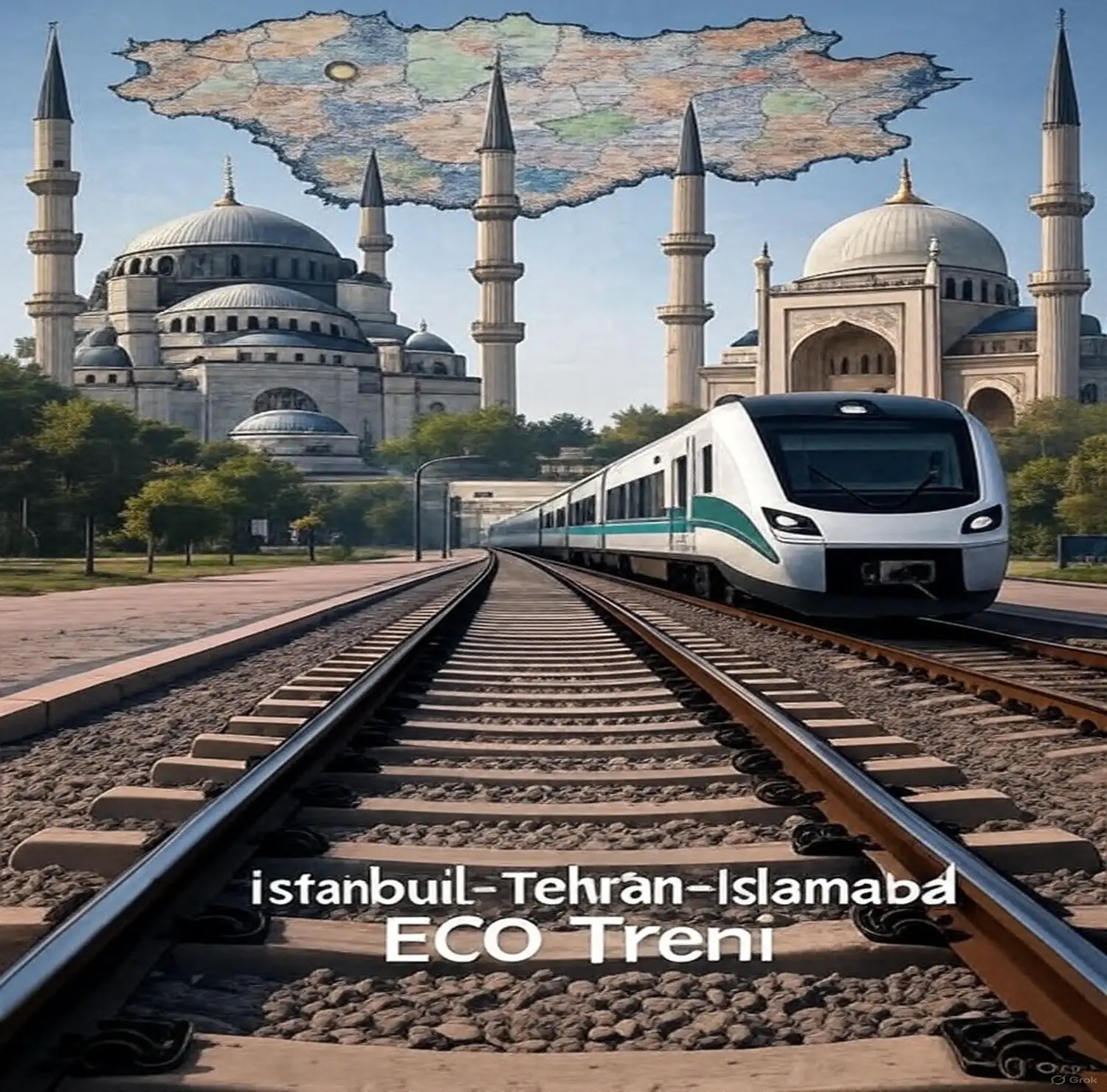 İslamabad-Tahran-İstanbul Tren Hattı Geliyor