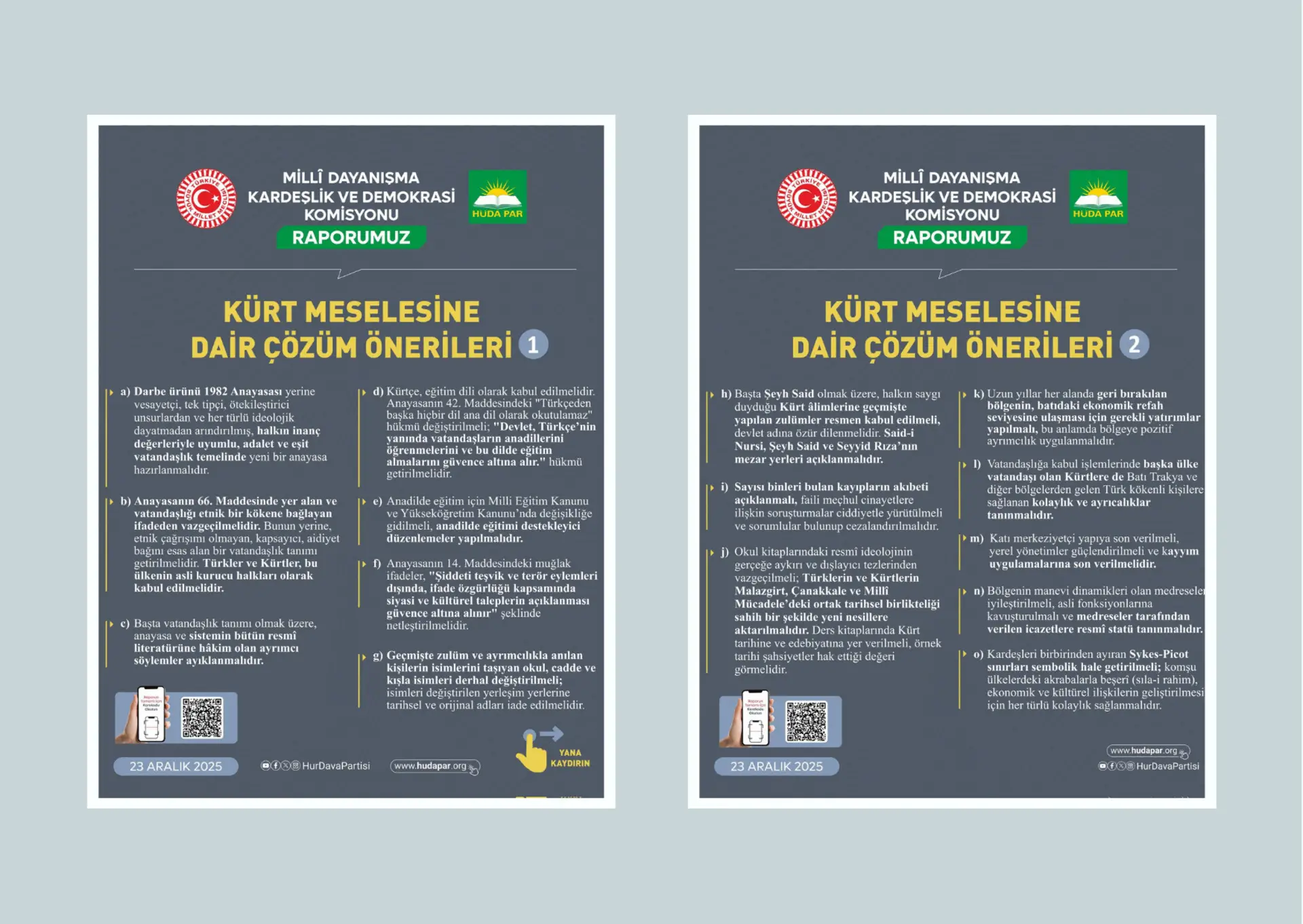 SDG–Hamas Tartışması ile DEM–HÜDAPAR Hattında Rojava ve Kürt Sorunu