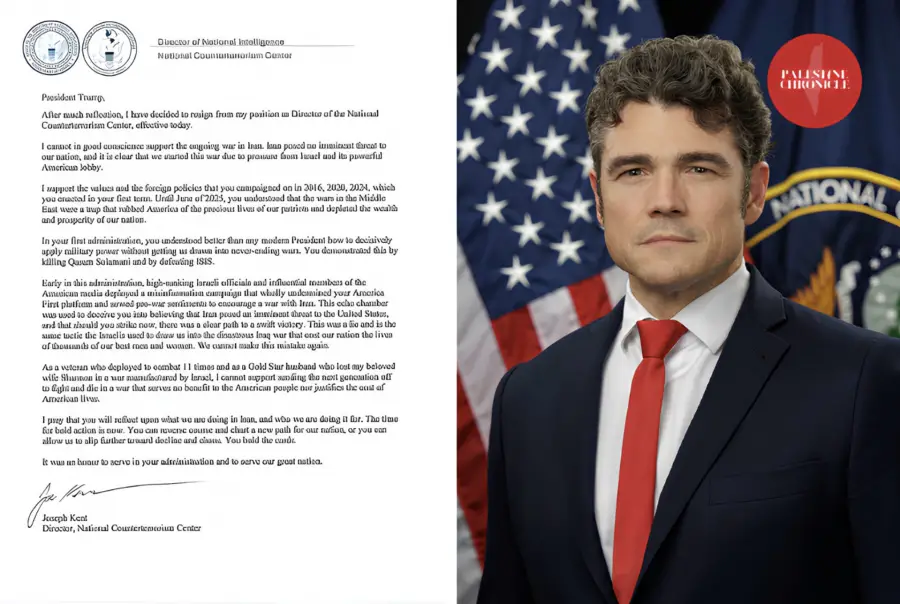 ABD Antiterör Merkezi Direktörü “İran Savaşı Vicdanen Desteklenemez”