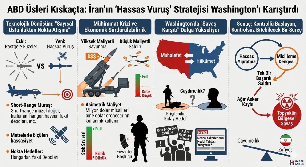 ABD Üsleri Kıskaçta: İran’ın 
