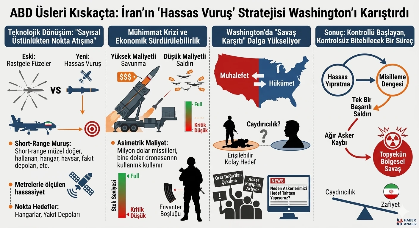 ABD Üsleri Kıskaçta: İran’ın 