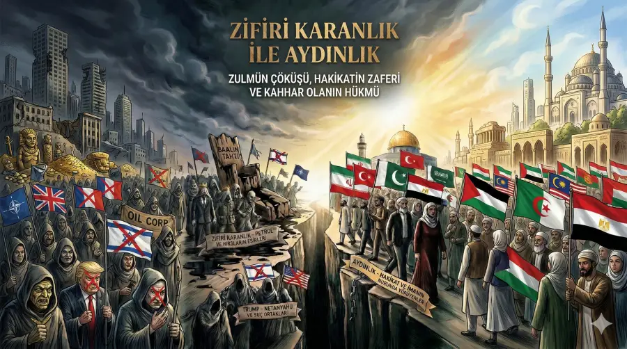ZİFİRİ KARANLIK İLE AYDINLIK 
